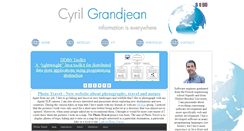 Desktop Screenshot of cyril-grandjean.fr